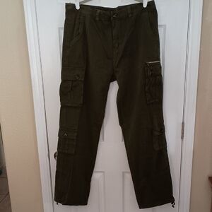 New Men's Army Green Cargo Pants b260
